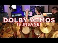 DRUMMING IN DOLBY ATMOS IS INSANE! (Spatial Audio Drum Mix)