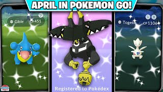 APRIL 2023 Event Schedule is HERE in Pokémon GO
