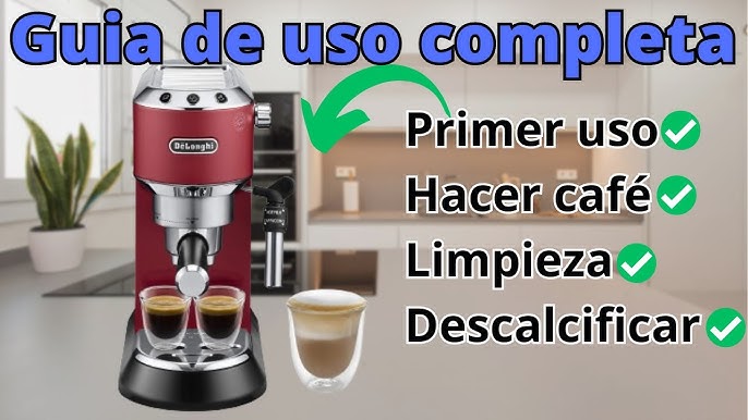 3 Consejos para mantener tu cafetera Dedica EC685 De'Longhi en buen estado  