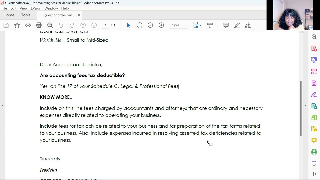 Small Business Accounting Knowledge Are Accounting Fees Tax Small Business Accounting Knowledge Are Accounting Fees Tax