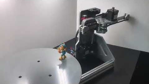 3axis polar robot arm  极坐标机械臂