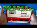 CARA MENGATUR OUTPUT TEGANGAN STAVOL STABILIZER LISTRIK || STABILIZER MATSUNAGA 500VA