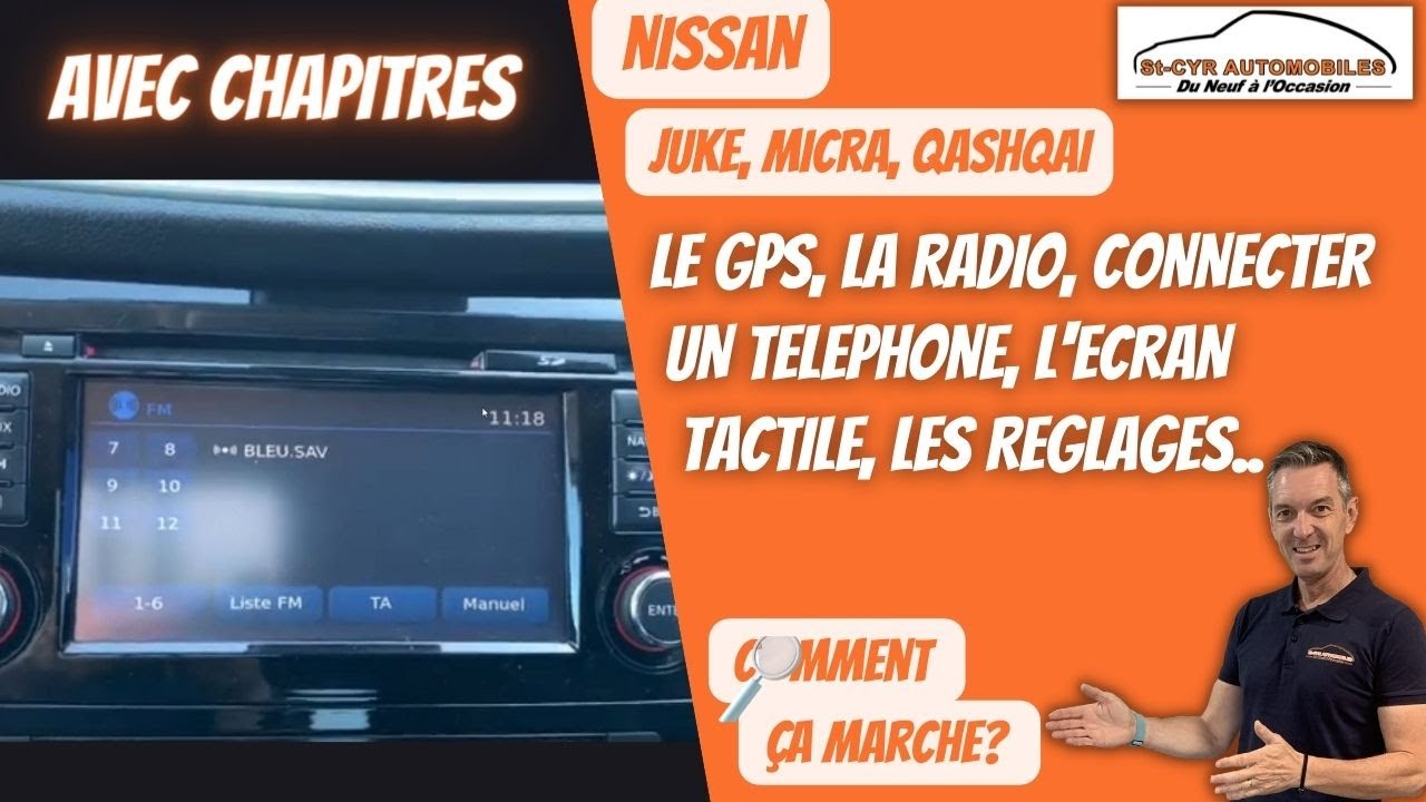 Nissan Qashqai Gps tactile 2017 YouTube