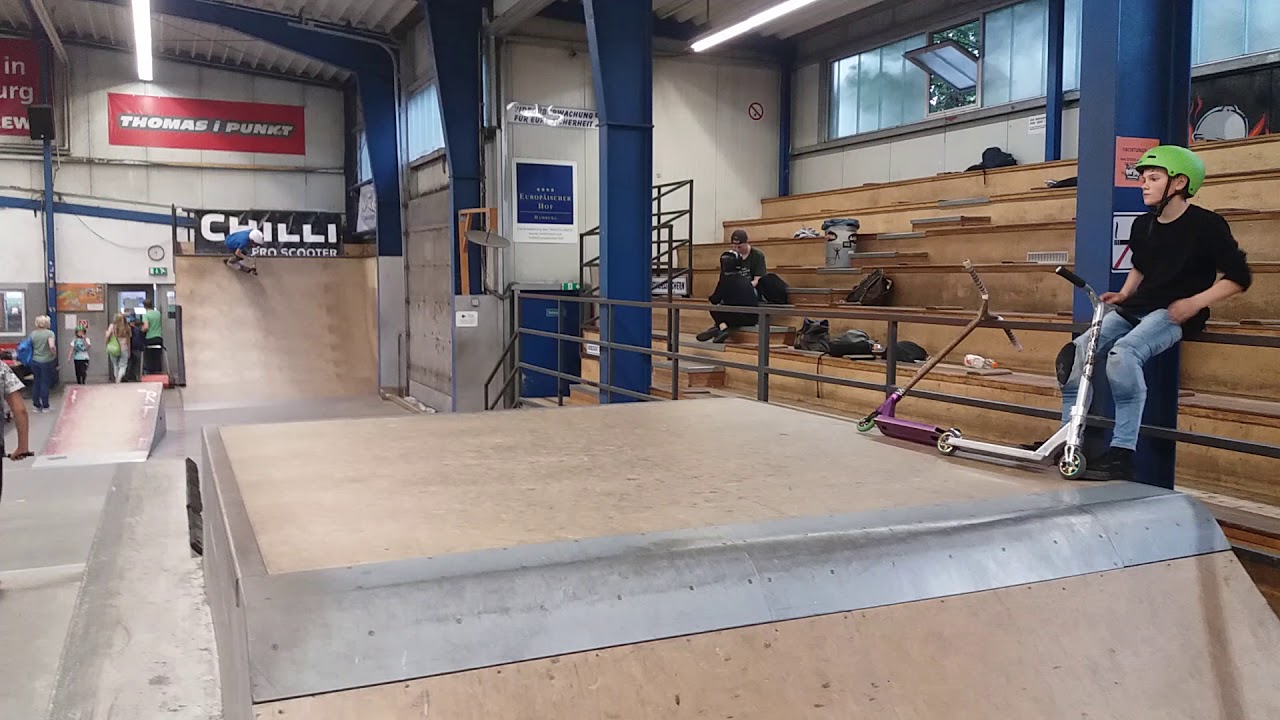 Skating in der i Punkt Halle hamburg