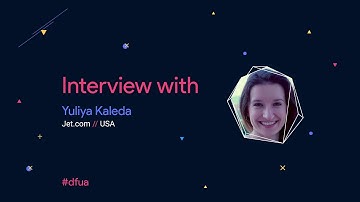 Yuliya Kaleda - interview at GDG DevFest Ukraine 2017