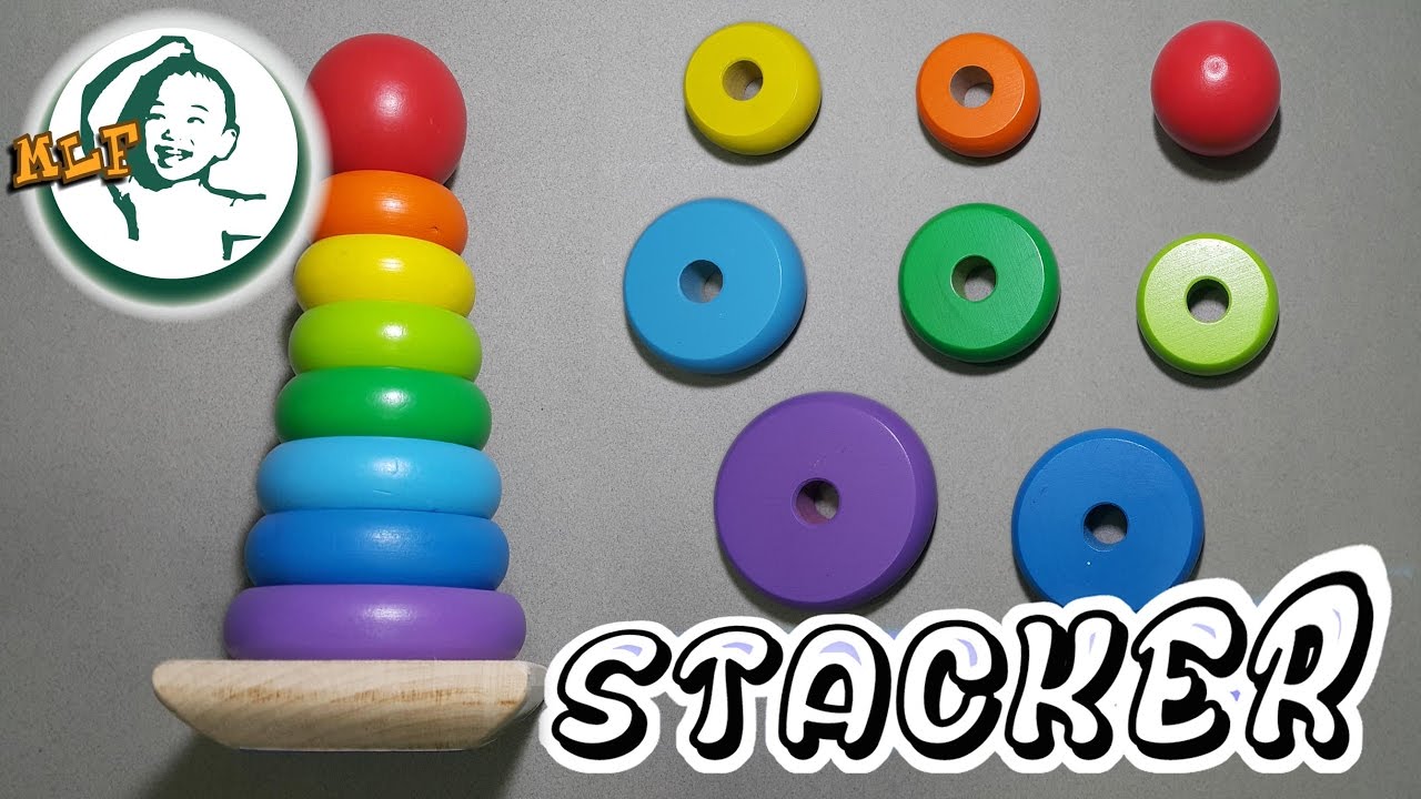 melissa & doug rainbow stacker