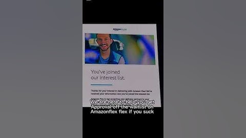 How to get off waitlist on Amazonflex #Amazonflex #amazonflex#amazonflexdriver #waitlist #reactivate