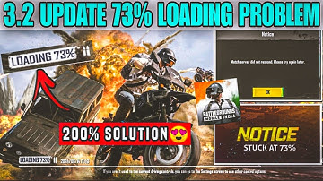 73% Loading Problem 🤩 | 73% Loading Problem Solution | Official Reply Server Freeze Issue