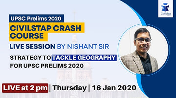 UPSC Prelims 2020 | Crash Course | Open Session by Nishant Sir