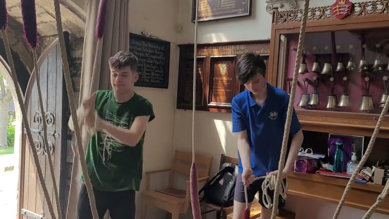 Ringing Down the Back Two at St Mary's, Twickenham