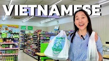 Shopping at a Convenience Store 🛒 | Learn Real Vietnamese Phrases