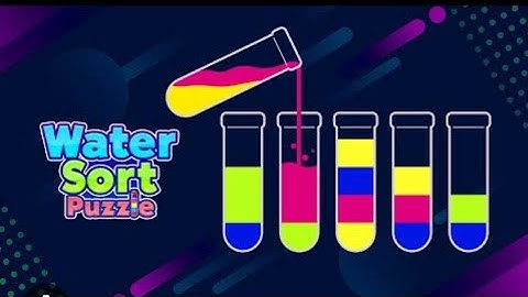 Water colour sort puzzle level 43 😱. walkthrough gameplay 😱🎮🎯_ Android Gameplay 😱🎯🎮
