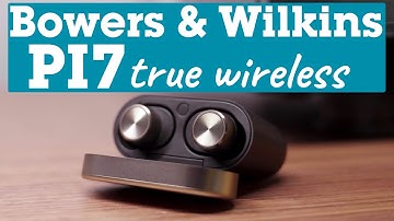 Bowers & Wilkins PI7 true wireless noise-canceling earbuds | Crutchfield