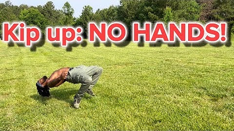 Learn the NO HANDS Kip up in 1 minute