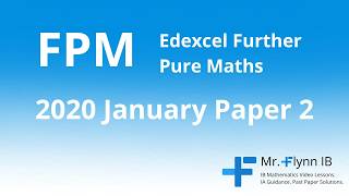 FPM 2020 January Paper 2
