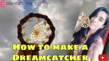 How to make a Dreamcatcher | Dreamcatcher Tutorial | Dreamcatcher Web Weaving