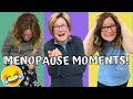 A typical day in menopause! Humor for women over 40. Menopause symptoms.