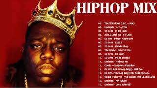 90S RAP & HIPHOP MIX -  Notorious B I G ,  Dr Dre,  50 Cent, Snoop Dogg, 2Pac, DMX, Lil Jon and more