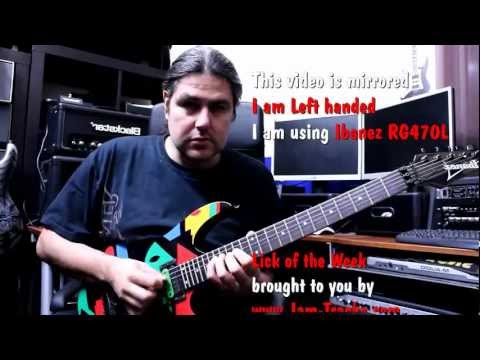 Petrucci Style Licks Part4 | Lick of the Week 121