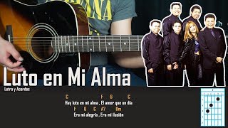 Como Tocar Luto en Mi Alma - Los Terricolas - Tutorial Para Guitarra Facil chords