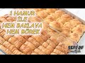 Tek Hamur❗❗ Baklava & Börek Az Ölçü İle 💯Tam Bu Bayramlık