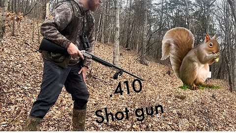 Squirrel Hunting w/.410 Shotgun! Can’t believe this happened:/