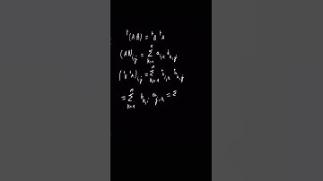 Matrice transposée et produit #maths #cpge #prepa #licence #algèbre #matrices #transpose #astuce