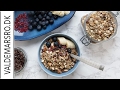 Granola - lækker hjemmelavet ovnristet müsli med honning