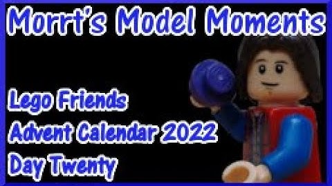 Model Moment Lego Friends Advent Calendar 2022 Day Twenty