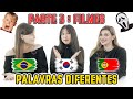 PARTE 3: FILMES NA COREIA, PORTUGAL E BRASIL! | Série Diferenças | Coreaníssima