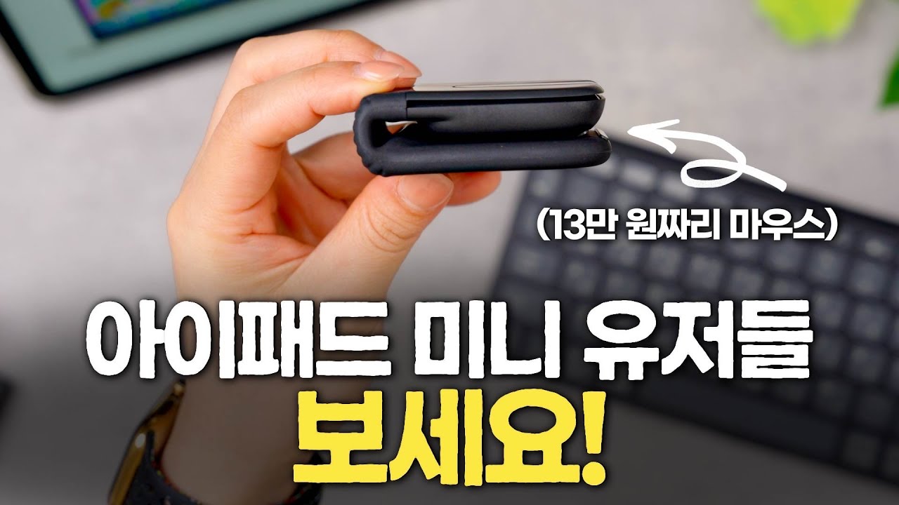 이것만 있으면 랩탑 안 갖고 다닙니다 (아이패드 미니 휴대용 셋업)