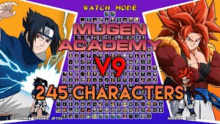Mugen Academy V9 - 245 Characters (PC) [DOWNLOAD]