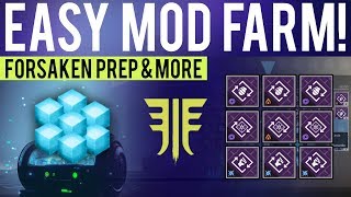 Destiny 2 // SUPER EASY MOD FARM & YEAR 1 MOD UPDATE! Quick Mods, Easy Glimmer & More! screenshot 4