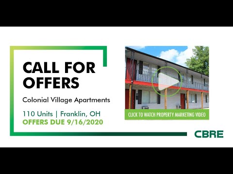 For Sale Colonial Village Apartments