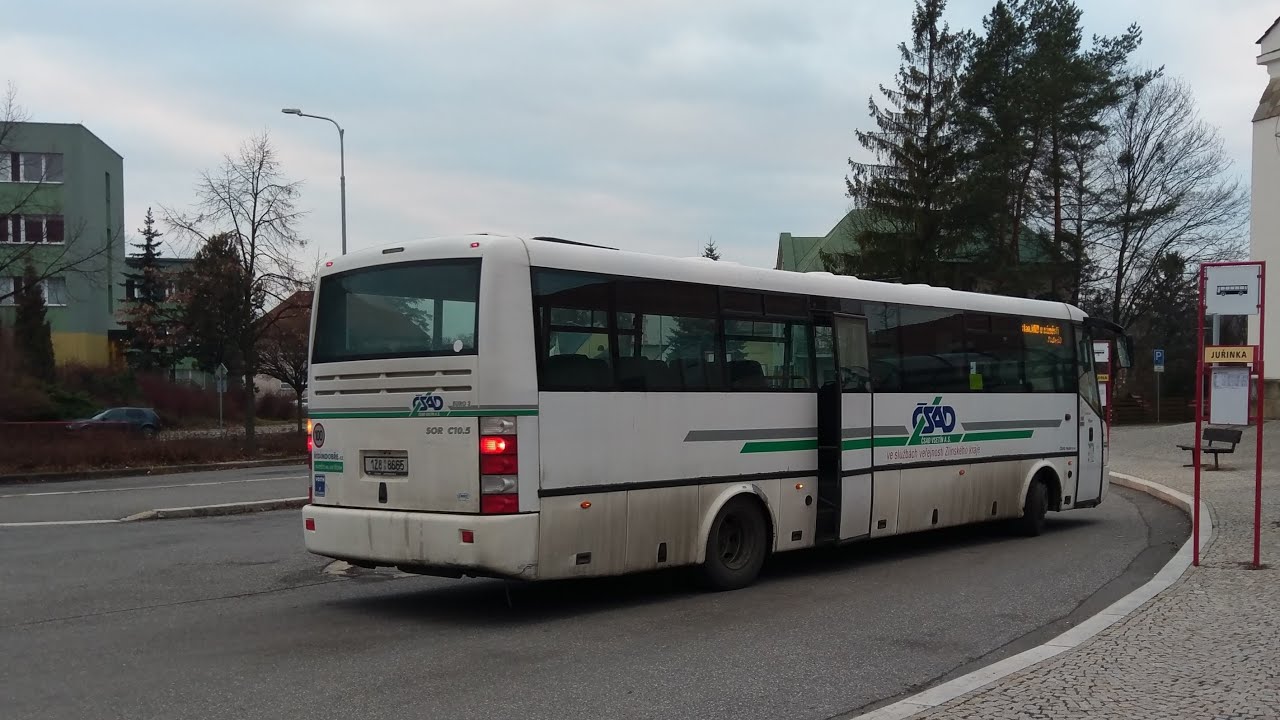 SOR C 10.5 1Z8 8665, Tector 6 E3 + ZF 6S | Linka 3 | ČSAD Vsetín