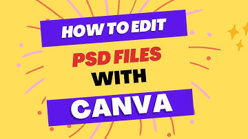 How to Edit PSD files in Canva  #canvatemplates #canvaposter
