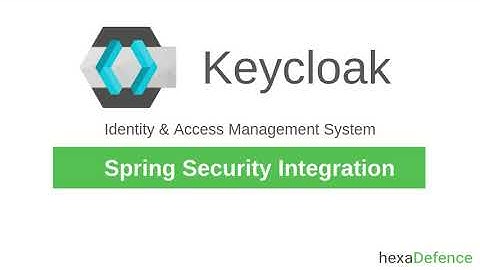 Keycloak Spring Security Example