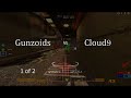 Gunzoids vs Cloud9 Quake 3 Arena CTF wcp15 2003-08-16 game 1 of 2