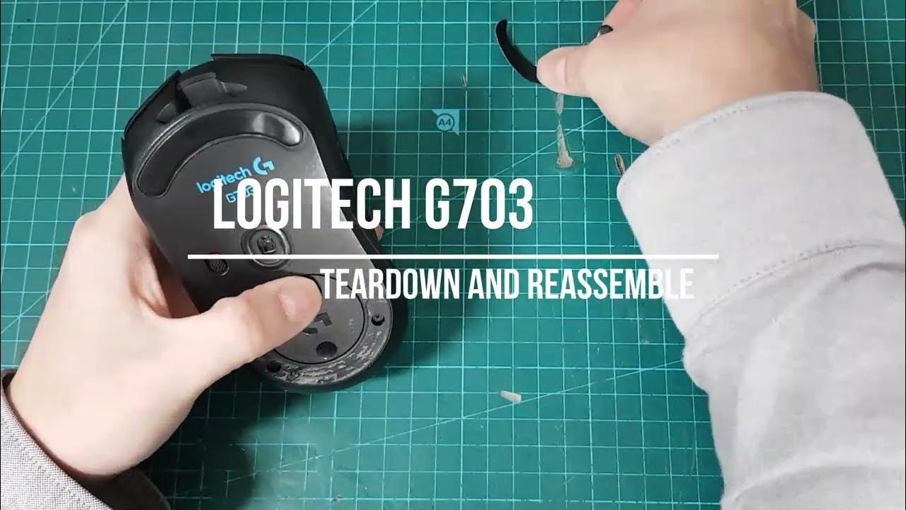 LOGITECH G703 CLEANING . Teardown/Disassembly & Reassemble YouTube