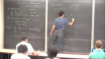 Introduction & Gil Refael - Topological Effects in Driven Quantum Systems I