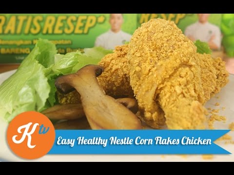 resep-ayam-panggang-corn-flakes-(easy-healthy-nestle-corn-flakes-chicken-recipe)