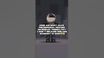 Regional pricing on Roblox ￼
