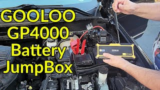 GOOLOO GP4000 Jump Starter 4000A Peak Car Starter | Kuzz Product Reviews by Vinny Kuzz 208 views 2 weeks ago 6 minutes, 17 seconds