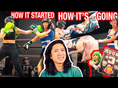 My First Time Shooting Boxing – With Anime Bunny Girls and Body Pillows?!