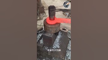 Turning Hot Steel into a Huge Hex Wrench – Blacksmithing at Its Best!