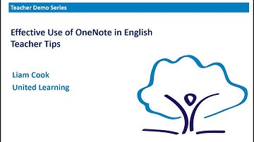 Effective Use of OneNote in English - Teacher Tips