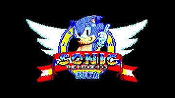 Beeb Tracker Volume 3 (Sonic the Hedgehog/Sonic Chaos SMS music demo) for the BBC Micro