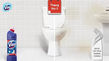 Vim Siêu Diệt Khuẩn - Tẩy rửa hiệu quả, không ăn mòn bề mặt
