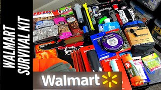 LEGIT Walmart Survival Kit: Homemade \& Includes Knife, Water Filter, Tarp, Fire 🔥, Fishing Kit