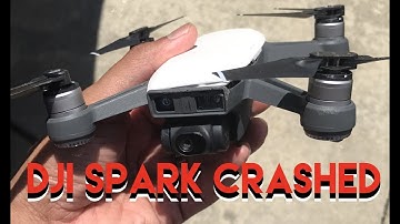 DJI SPARK CRASH / SOFTWARE FAILURE